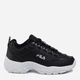 Женские сникеры Fila Strada Wmn 1010560-25Y 41 25.5 см Черные (8719477100039) - изображение 1