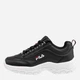 Женские сникеры Fila Strada Wmn 1010560-25Y 41 25.5 см Черные (8719477100039) - изображение 2