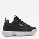 Женские сникеры Fila Disruptor Wmn 1010302-25Y 37 23.3 см Черные (8719477073555) - изображение 1