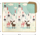Mata piankowa Milly Mally Play Pastel Deer T1 (5907090700665) - obraz 5