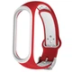 Ремешок Nike style с металлической застежкой для фитнес-браслета Xiaomi Mi Band 4 и 3 Красный с белым (mrk3078) - изображение 2