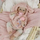 Коллекционная Силиконовая Кукла Реборн Новорождённый Младенец Reborn Девочка Пупс Банни (Виниловая Кукла) 50 см - изображение 3