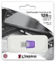 Флеш-накопитель Kingston DataTraveler microDuo 3C 128GB USB Type-C/USB Type-A фіолетовий - изображение 5