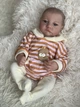 Силиконовая Коллекционная Кукла Реборн Reborn Анатомический Новорожденный Мальчик Пупс Тимоша (Виниловая Кукла) 50 см - изображение 5