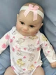 Силиконовая Коллекционная Кукла Реборн Reborn Новорожденная Девочка Уля (Виниловая Кукла) Высота 50 см - изображение 3