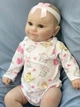 Силиконовая Коллекционная Кукла Реборн Reborn Новорожденная Девочка Уля (Виниловая Кукла) Высота 50 см - изображение 4