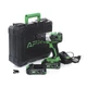 Дриль-шуруповерт безщіточний APRO 20В, 2А, 20DB, 2 АКБ, ЗУ, кейс - зображення 1