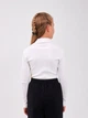 Подростковое боди-гольф для девочки Smil 102778 158 см Белое (4824039357210) - изображение 2