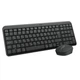 Комплект (клавиатура, мышь) беспроводной Logitech MK250 Graphite (920-013823) - изображение 1