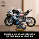 Конструктор Мотоцикл BMW M 1000 RR 1920 деталей в масштабі 1:5 (У крафтовій упаковці) - зображення 4