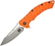 Складной нож Skif Shark II SW лезвие Wharncliffe, Frame Lock, рукоятка G‑10 Оранжевый (17650296) - изображение 1