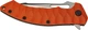 Складной нож Skif Shark II SW лезвие Wharncliffe, Frame Lock, рукоятка G‑10 Оранжевый (17650296) - изображение 3