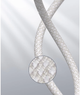 Kabel Baseus High Density Braided USB Type-C - Lightning 1 m White (CATLGD-02) - obraz 6