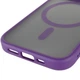 TPU+PC чохол Metal Buttons with MagSafe для Apple iPhone 16 Pro Max (6.9") Темно-Фіолетовий - зображення 5
