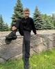 Спортивний костюм для хлопчика (олімпійка і штани) з лампасами Носи своє 116 Чорний (p-10013-106381) - зображення 4