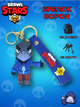 Брелок Бравл Старс Brawl Stars Crow ворон фігурка іграшка для ключів, рюкзака, сумки 8,2 см - зображення 1