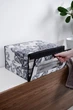 Органайзер для белья IDEA HOME Anthracite Flowers NP-256 (40см) - изображение 2