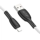 Дата кабель Borofone BX86 Advantage USB to Lightning (1m) White - изображение 4