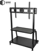 Напольная тумба под телевизор с роликами QUBE 55"-100" до 150 кг (100B150) - изображение 3