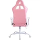 Крісло для геймерів 1stPlayer S02 Pink-White - зображення 2
