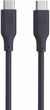 Kabel Evelatus USB Type-C – USB Type-C 1.2 m Blue (EDCUC1BL) - obraz 1