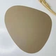 Салфетка из экокожи под тарелку бежевая Khaki Beige - изображение 2
