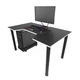 Геймерский игровой стол ZEUS™ GAMER-3 черный / белый - зображення 2