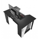 Геймерский игровой стол ZEUS™ GAMER-2 черный с белым - изображение 3