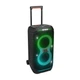 Акустическая система портативная JBL серии Party Box Stage 320 (JBLPBSTAGE320EP), двухполосная, 240 Вт, 18 часов автономн. работы, Bluetooth 5.4, подсветка, IPX4, черный - изображение 2