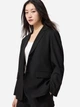 Пиджак классический удлиненный женский Uniqlo 378671026 M Черный (1159841026) - изображение 1