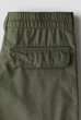 Брюки карго широкие зеленые H&M 158см (400011640) - изображение 2