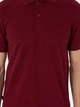 Поло длинное мужское Pierre Cardin G021GL011-000-2186292 2XL Бордовое (8683858466222) - изображение 6