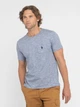 Футболка хлопковая длинная мужская U.S. Polo Assn 11C197-2F00A(Blue Sapphire) XL Голубая (786660507553) - изображение 1