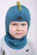 Шапка-шлем для мальчика ОСЕНЬ-ЗИМА Ruddy 2215-06-22 Дино р. 4 (от 56 см) - изображение 1