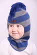 Зимова шапка-шолом Beezy 1510-46-22 Ірокез нар. 3 (54-56 см) - зображення 1