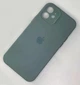 Чохол Silicone Premium case з захистом камери для iPhone 12 mini Full Camera Protective pine green 0992 - зображення 1