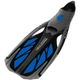 Ласты INOX Aqua Speed 553-11-44-45 синий, черный, серый, размер 44-45 - изображение 2