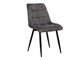 Стілець кухонний Vetro Валенсія велюр айс грей - зображення 1