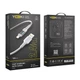 Кабель для заряджання та обміну даними USB YOKI YK-CY23 CYBER Series USB/Lightning 12W (2.4A/5V) 1.2m Білий - зображення 2