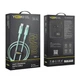 Кабель для зарядки и обмена данными USB YOKI YK-ST41 STYLE Series Type-C to Type-C 60W (3A/20V) 1.2m Зеленый - изображение 2