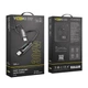 Кабель для зарядки та обміну даними USB YOKI YK-DI88 DISPLAY Series Type-C to Lightning 30W (3A/10V) 1.2m Чорний - зображення 2