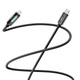 Кабель для зарядки та обміну даними USB YOKI YK-DI88 DISPLAY Series Type-C to Lightning 30W (3A/10V) 1.2m Чорний - зображення 3