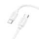 Кабель для заряджання HOCO X115 USB-C → USB-C 3A 60W 1 метр Чорний - зображення 1