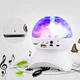 Современный Диско-шар на аккумуляторе magic ball Bluetooth L-740 White - изображение 1