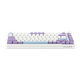Магнитная Игровая Клавиатура Ajazz AK820 MAX HE с RGB подсветкой Magnetic Switch Purple/White - изображение 3