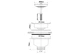 Злив до кухонної мийки 113 мм. х 6/4" BSW50P-POL - изображение 2