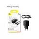 Зарядное устройство Baseus Palm Fast Charger 1C 20W + Cable 1.0m Type-C 60W black (P10111602113-01) (256899) - изображение 6