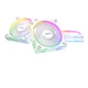 Комплект вентиляторів для корпусу Asus Prime MR120 ARGB Reverse 3 шт. 120 мм White (90DA00L3-B09020) - зображення 2
