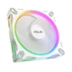 Комплект вентиляторів для корпусу Asus Prime MR120 ARGB Reverse 3 шт. 120 мм White (90DA00L3-B09020) - зображення 4