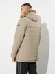 Куртка демисезонная с капюшоном мужская Adidas Paveric Climawarm Fur JX7747 L Серебристая (4068811644925) - изображение 2